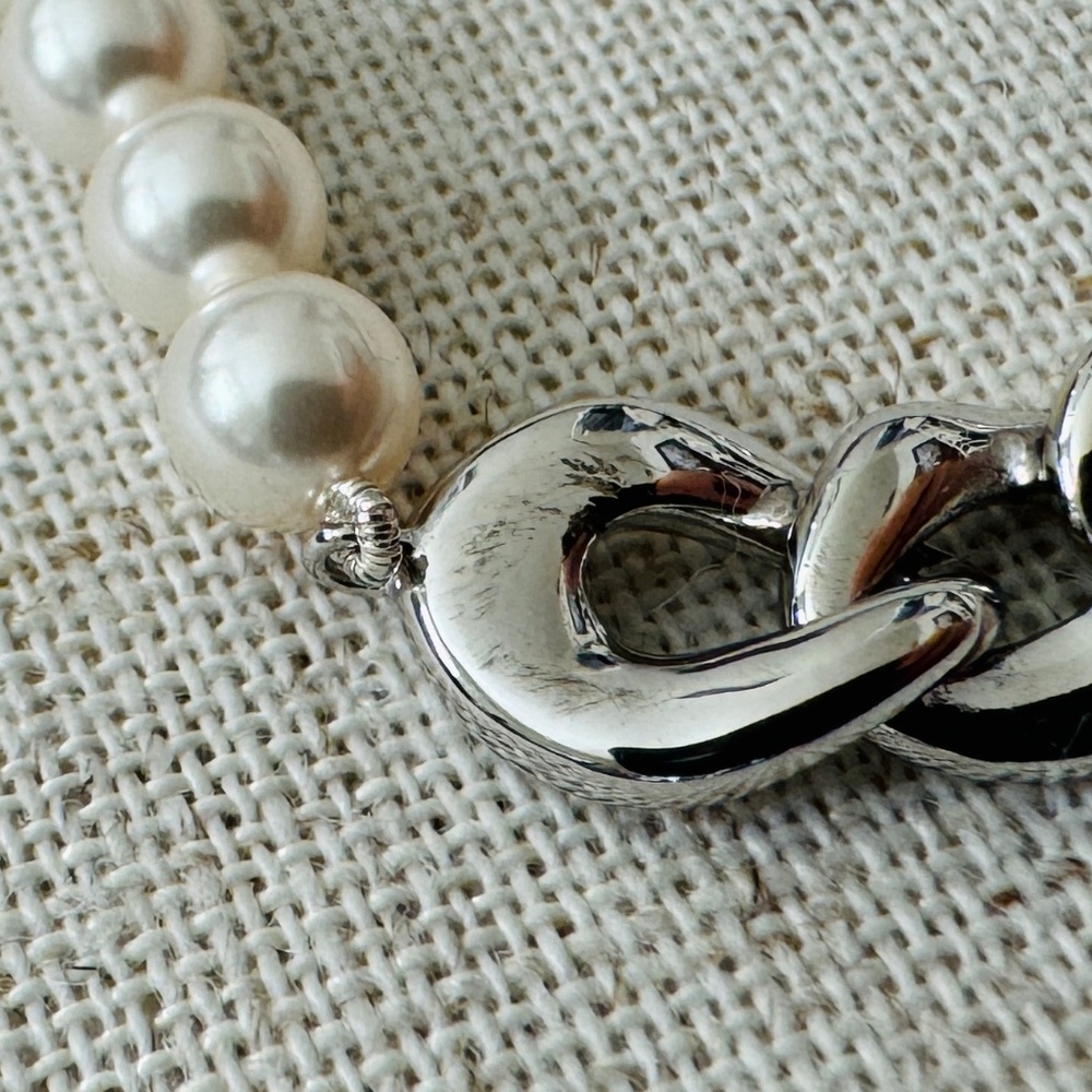 Ana Luisa Pearl Chain Necklace - Picture 6 of 16